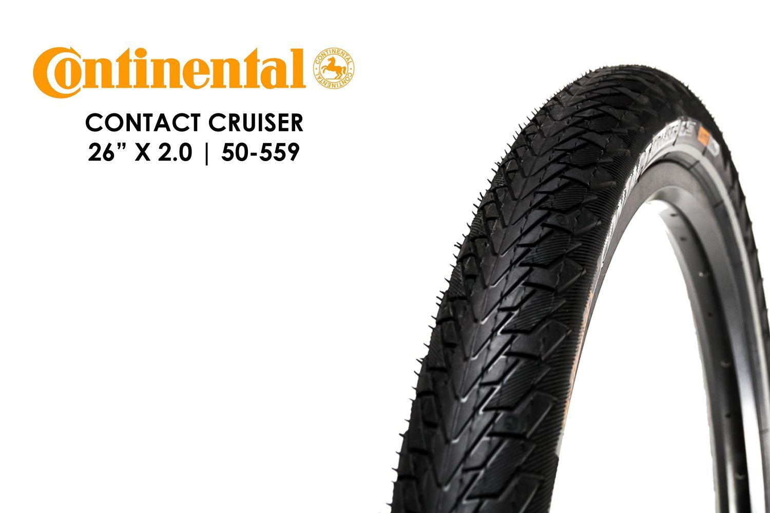 Fahrradreifen 26 Zoll Continental CONTACT Cruiser Fahrrad Reifen