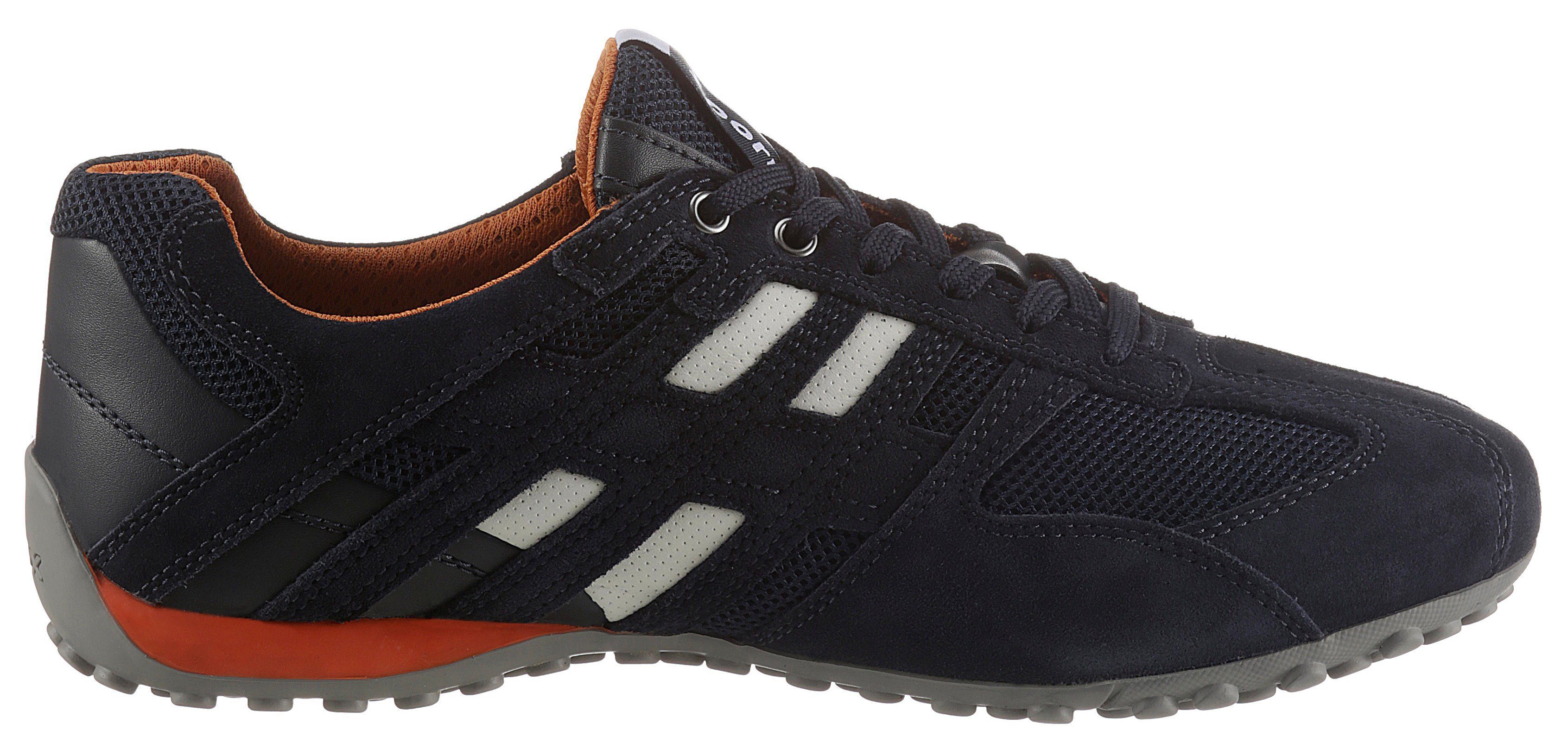 Geox U SNAKE Sneaker Freizeitschuh, Schnürschuh mit Geox Spezial Membran
