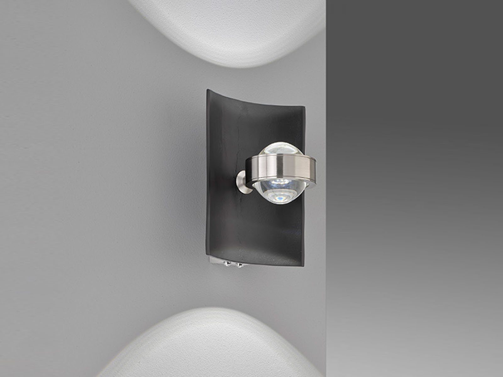 Uplight Schwenkbare LED-Wandleuchte 58cm Honsel-Leuchten Downlight 