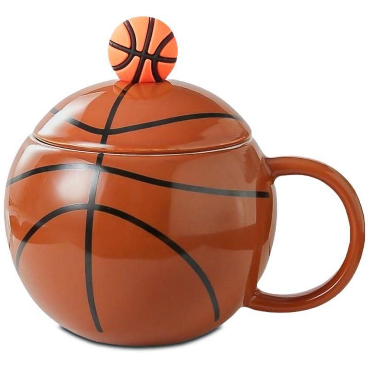 LuxusKollektion Tasse Kaffeetasse Basketball Keramik 420ml, Keramik