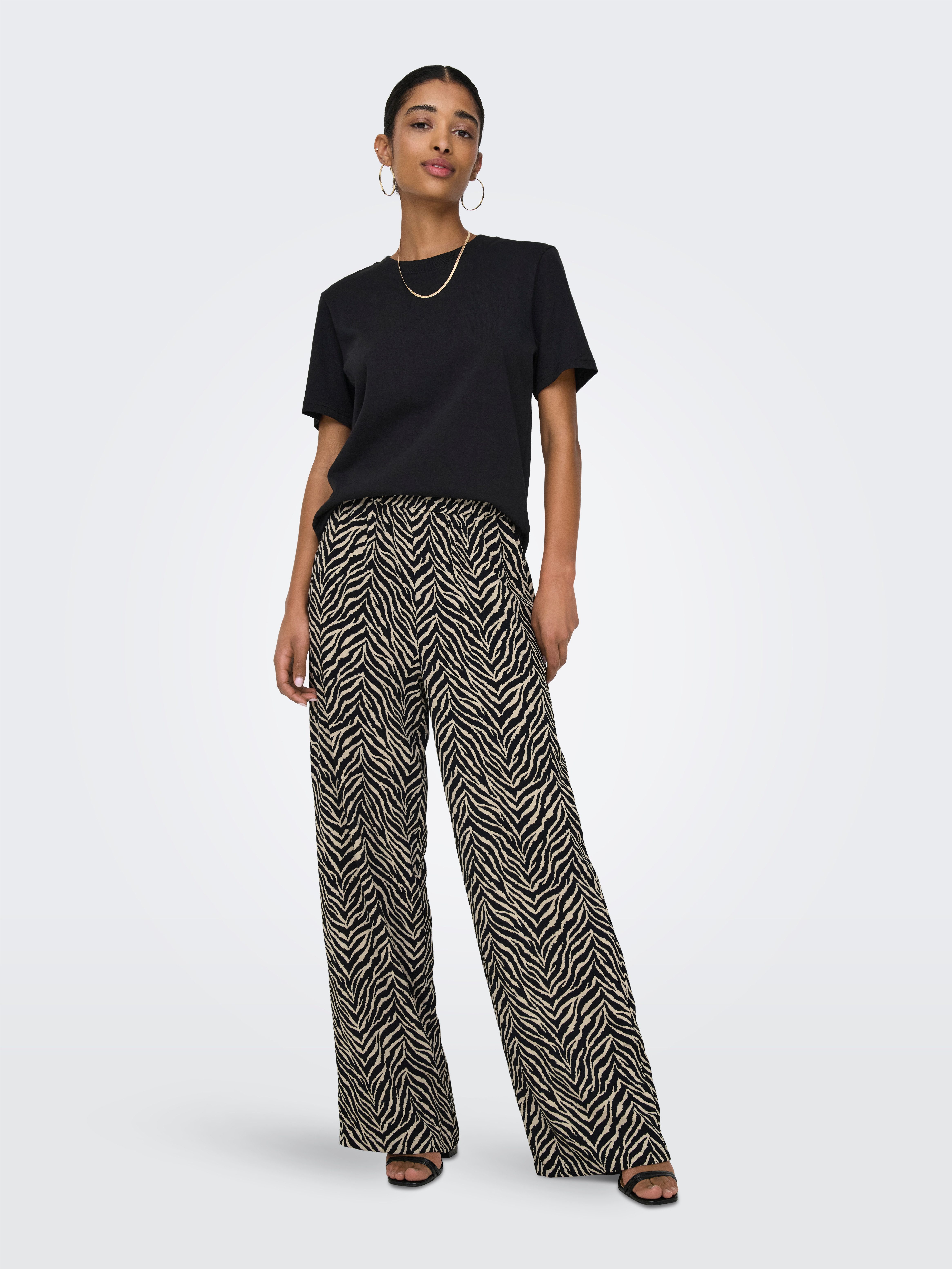ONLY Schlupfhose ONLKATTY LIFE PANT PTM Sommerhose, Kunstfaser, normal geschnitten