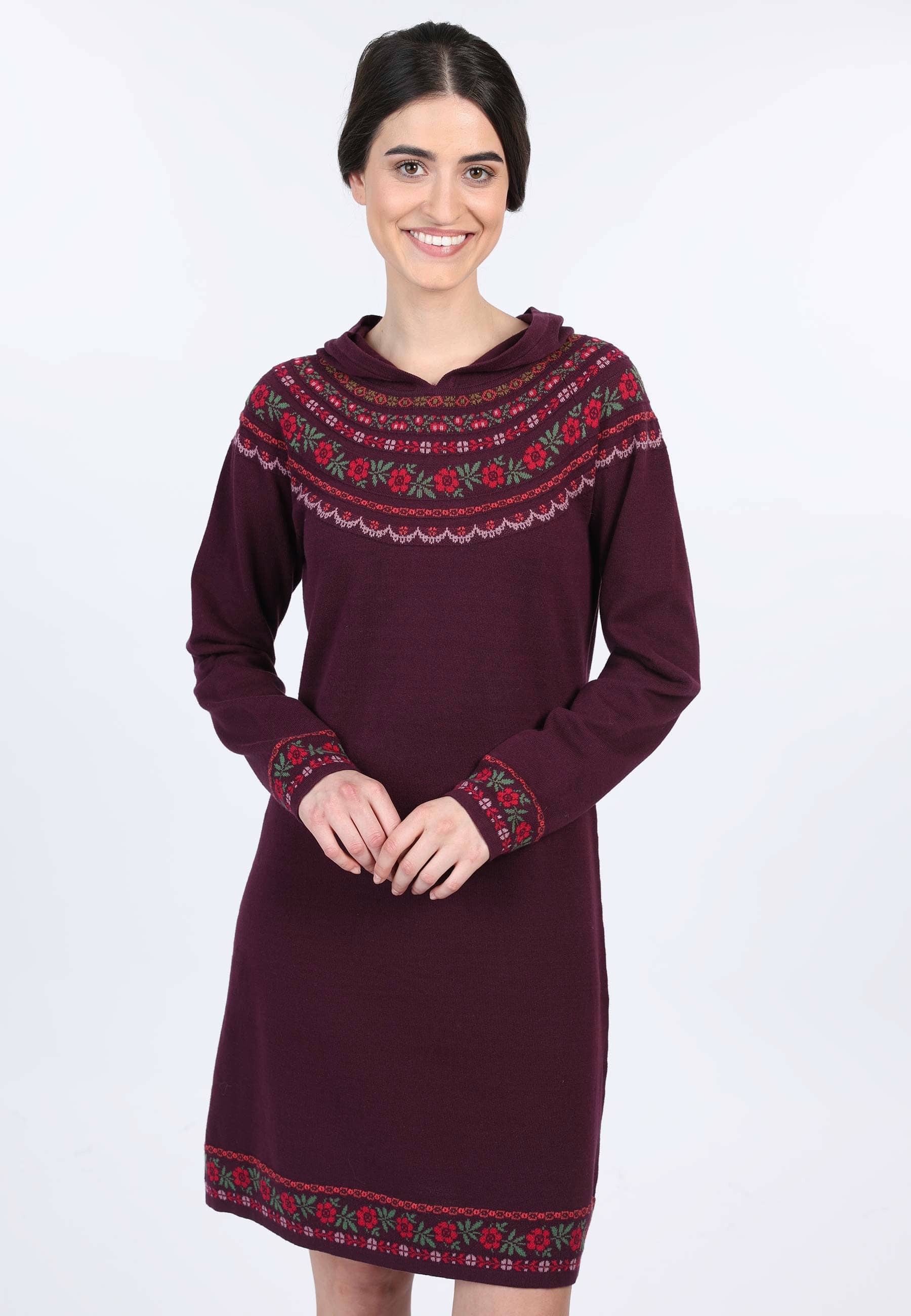 Sorgenfri Sylt Strickkleid Astoria Flower günstig online kaufen