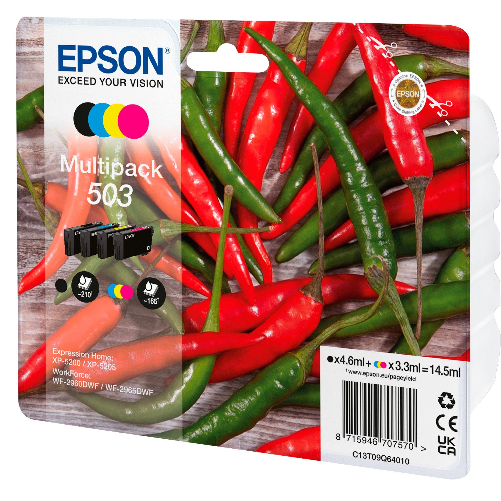 Tinte Epson Tintenpatrone Multipack Epson (C13T09Q64010) 503