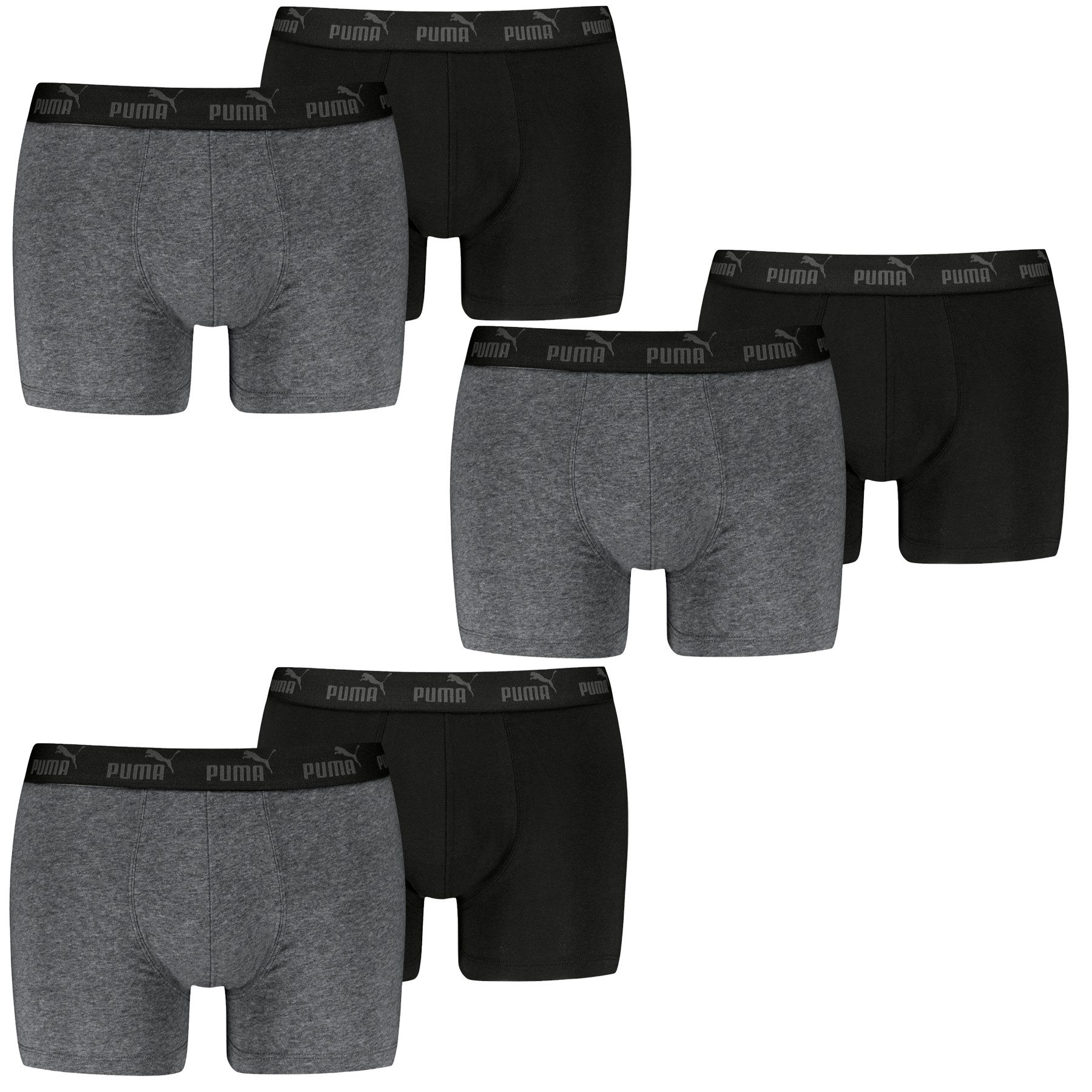 Grey Melange/Black