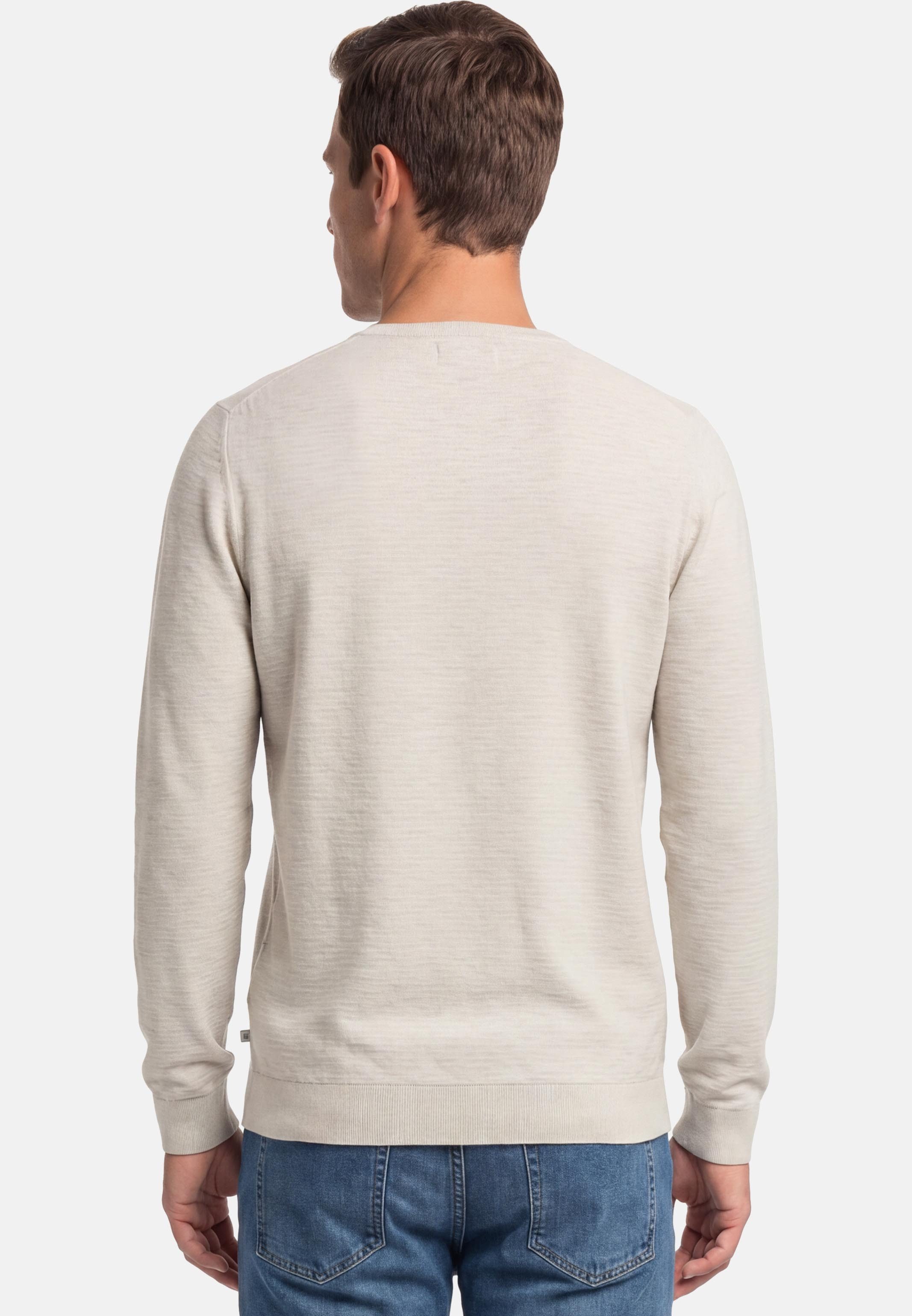 s.Oliver Rundhalspullover Basic (1-tlg) Pullover - Baumwolle - Atmungsaktiv - Baumwolle für hohen Komfort