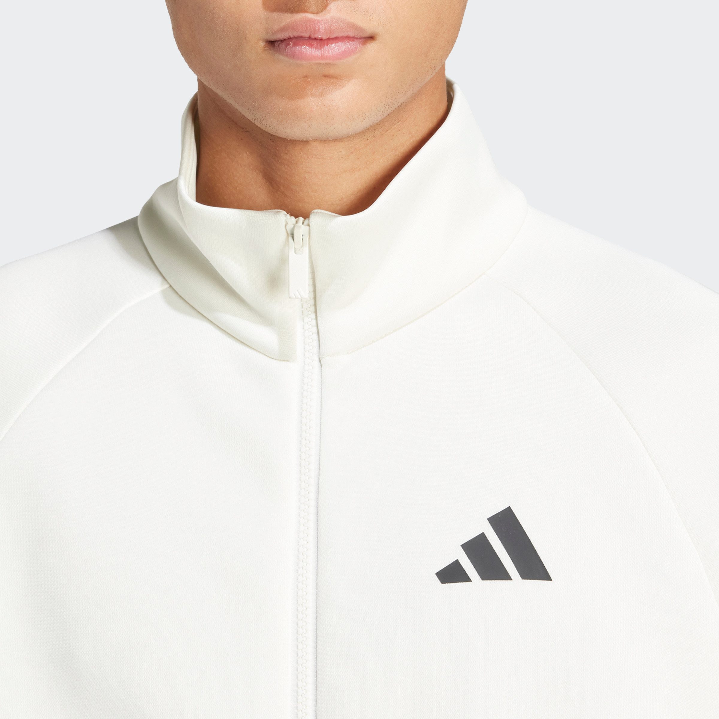 adidas Sportswear Trainingsjacke M STADIUM TT mit Rollkragen, lockere Passform, aus Polyester und Baumwolle – Bild 4 von 5