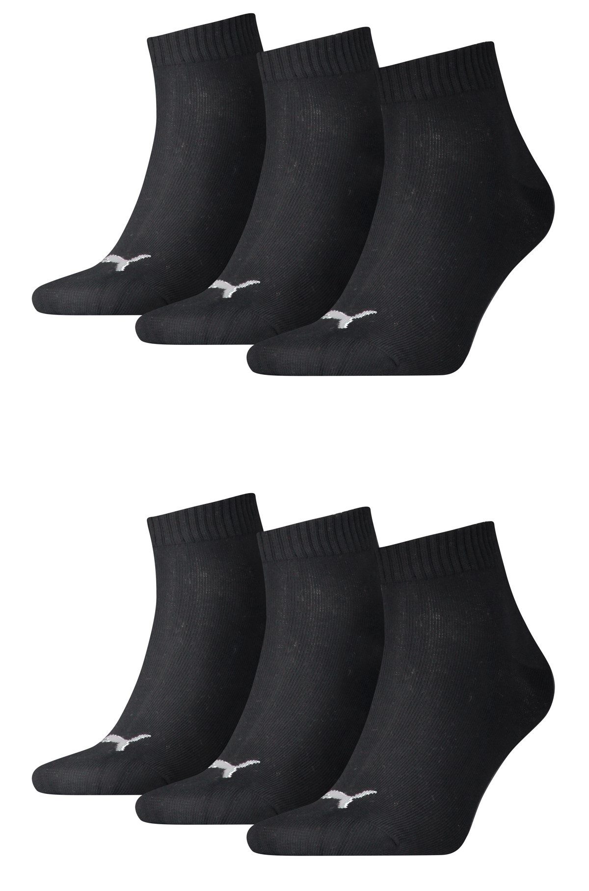 PUMA Sportsocken Puma Quarter Socken Sportsocken im 6er Pack