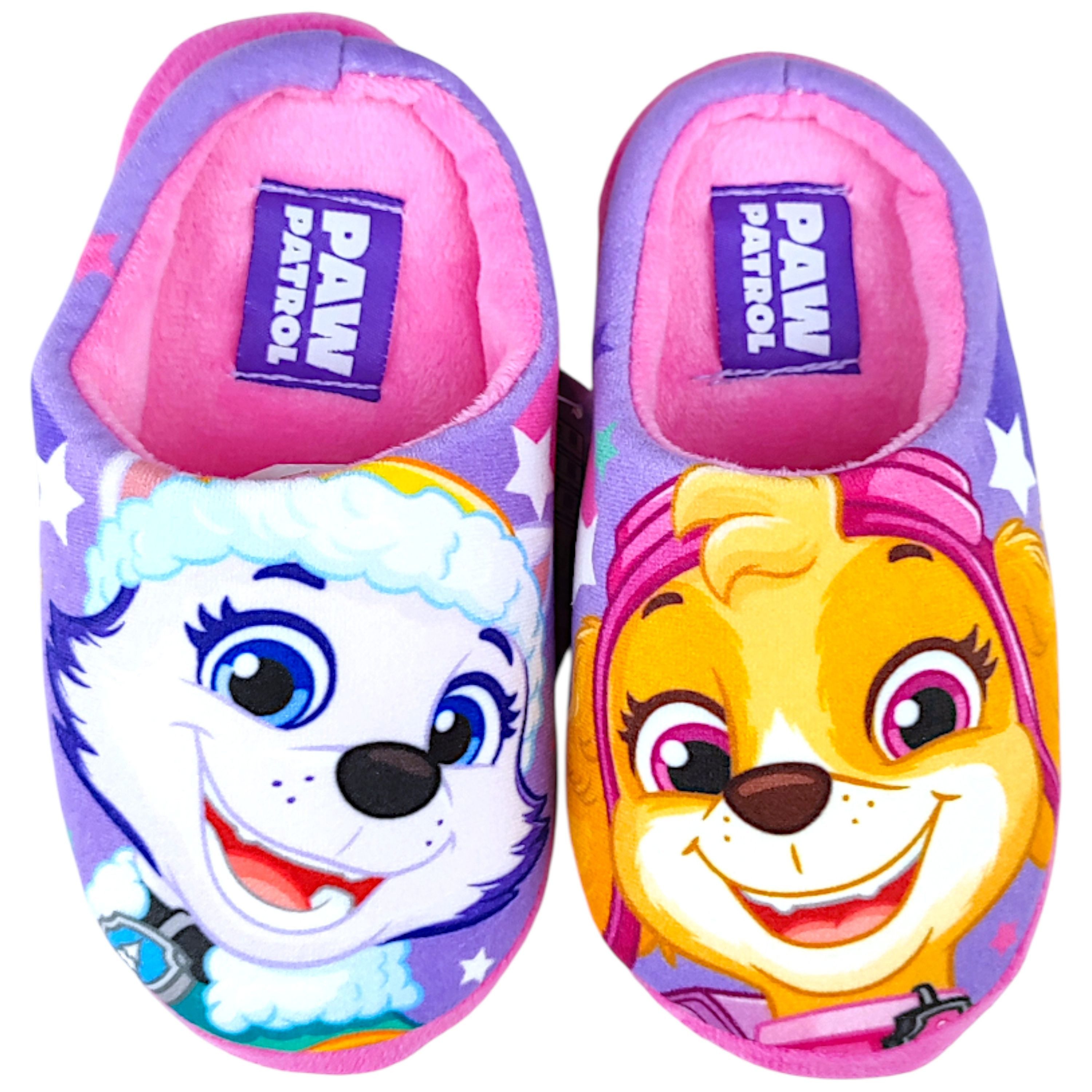 PAW PATROL Skye & Everest Hausschuh Mädchen Slipper Pantoffeln Gr. 26-31