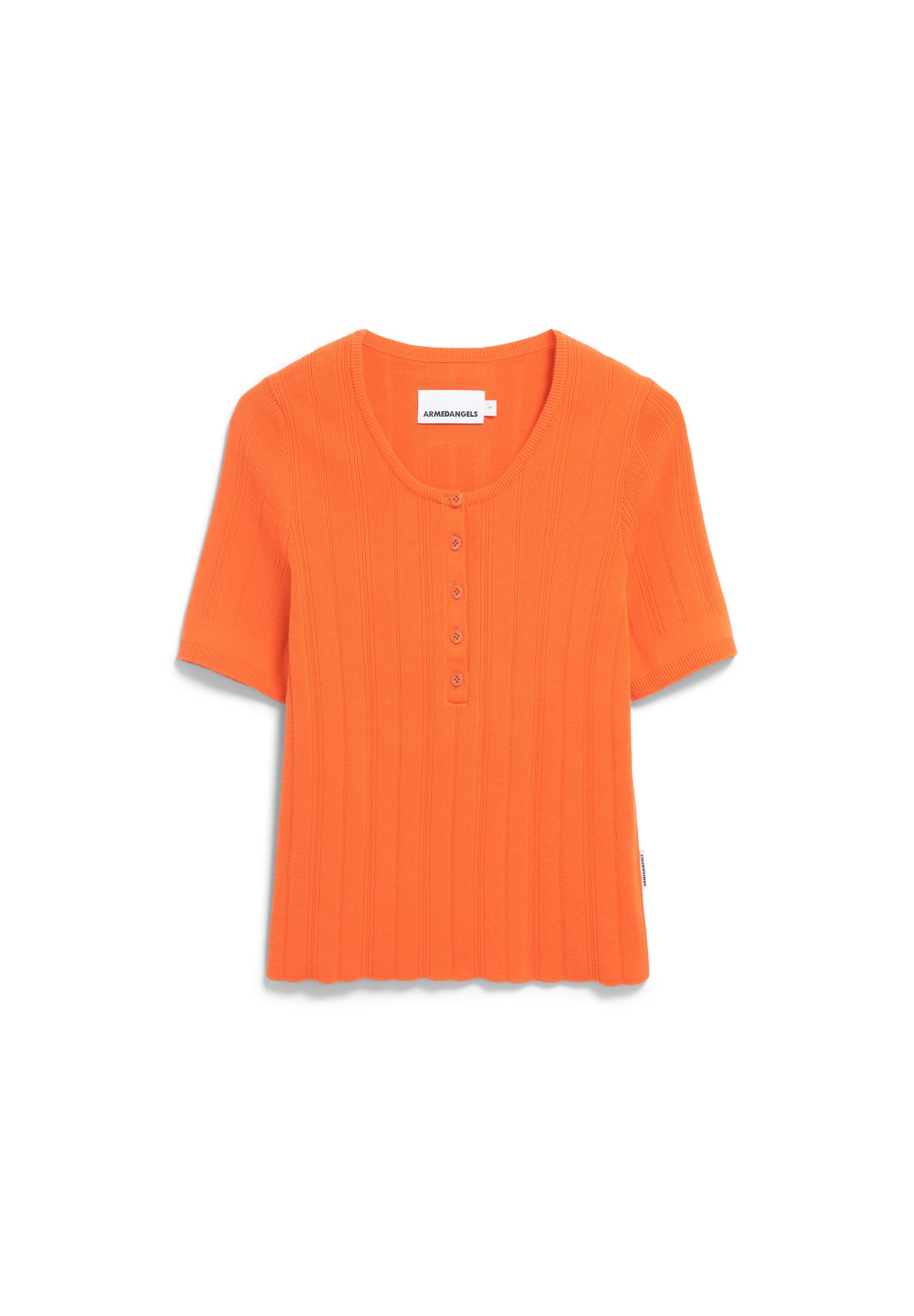 Strickpullover CRISPINAA CREPE Strickshirt aus Bio-Baumwolle