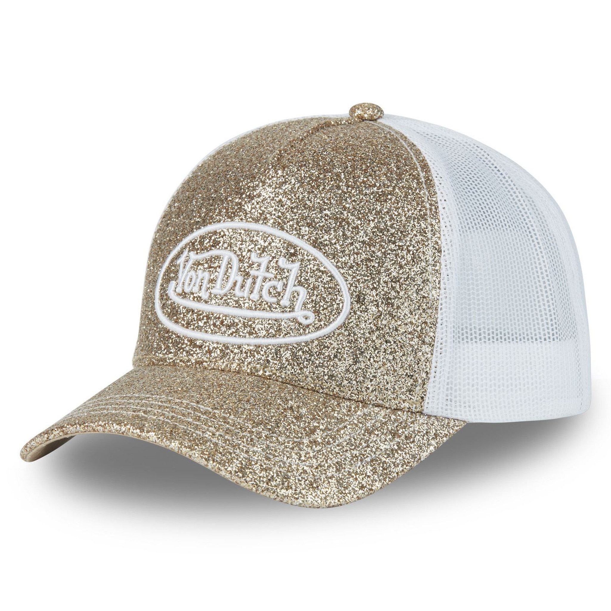 Von Dutch Trucker Cap Von Dutch Originals Trucker Cap - GLITTER (Basecap, Basecap, Meshcap, Trucker Kappe)