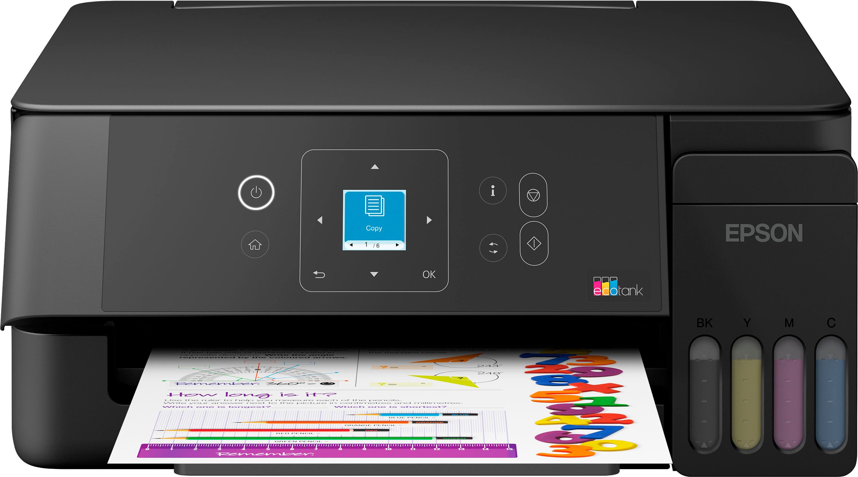 Epson EcoTank ET-2922 Multifunktionsdrucker, (WLAN (Wi-Fi), LAN (Ethernet), Wi-Fi Direct)