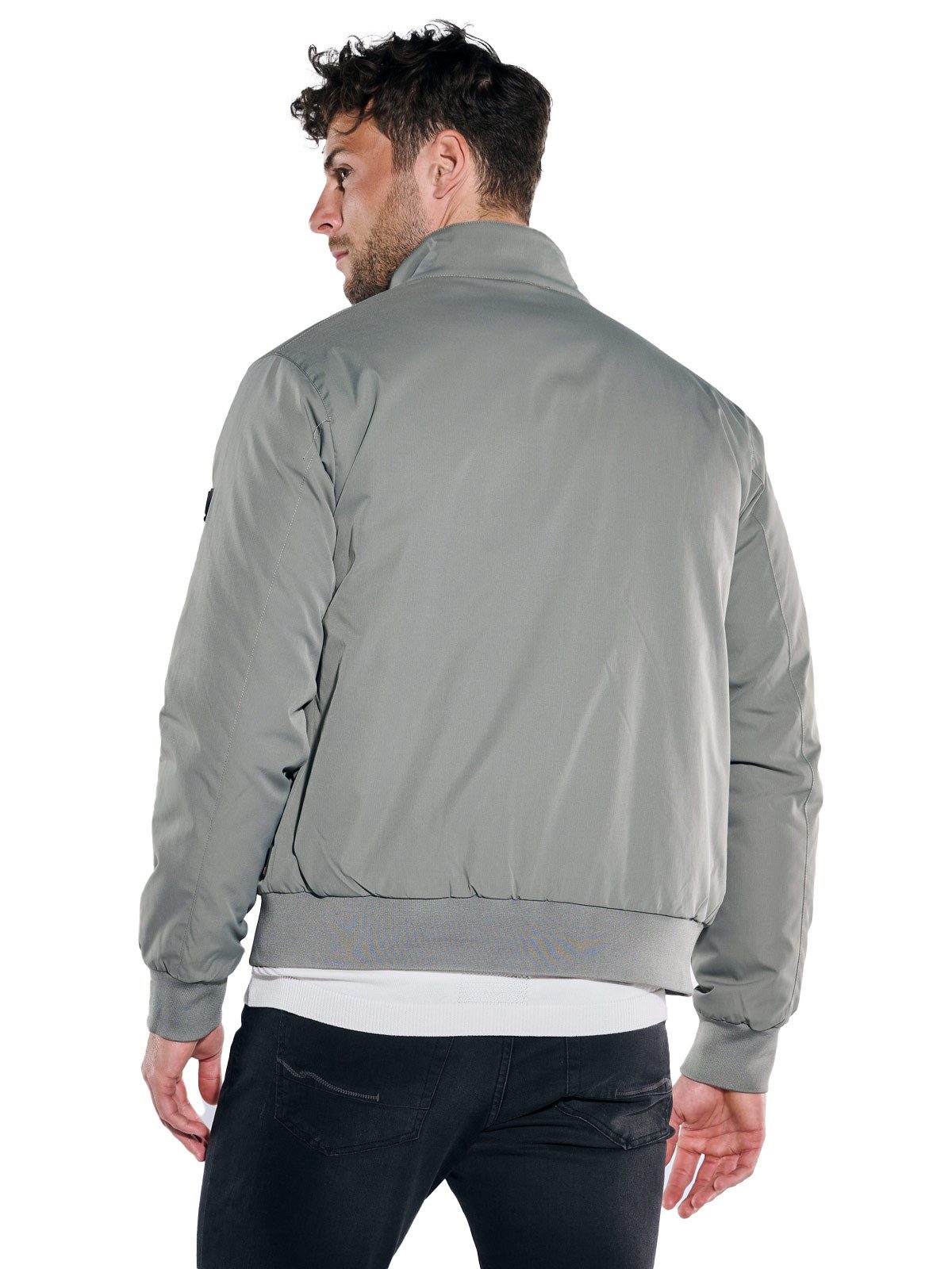emilio adani Steppjacke emilio adani Herren Übergangsjacke regular, Hellgru günstig online kaufen