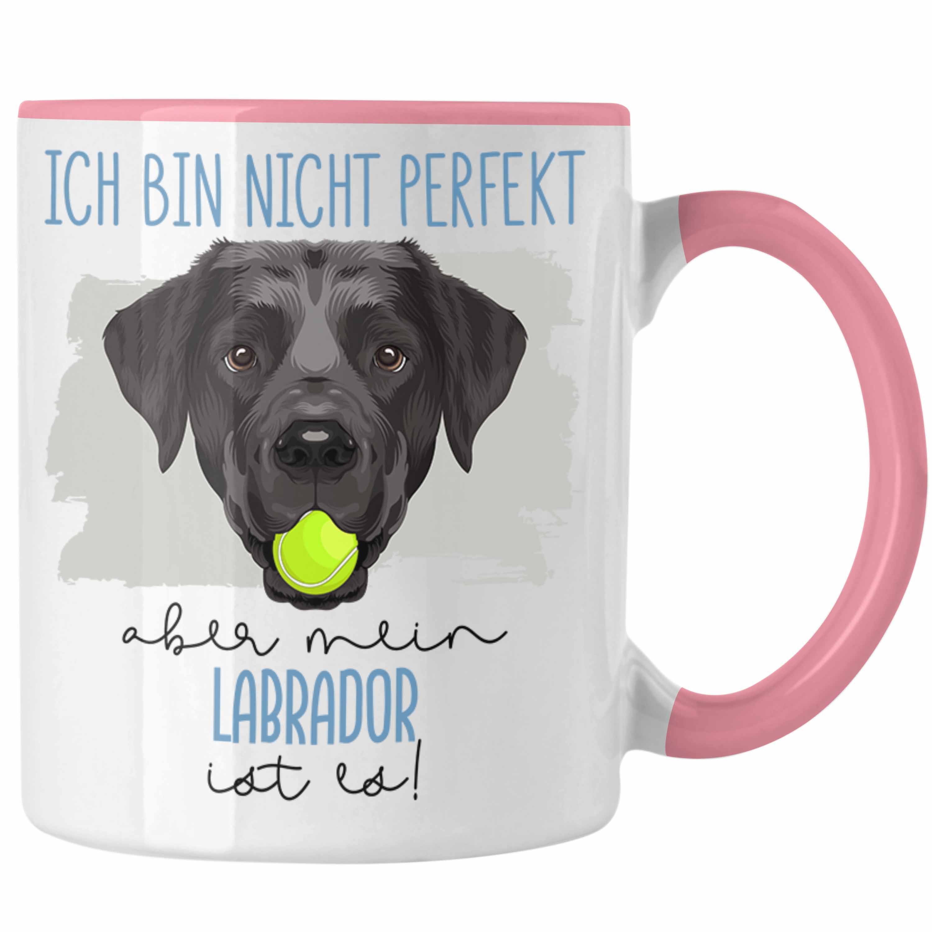 Lustiger Tasse Besitzer Tasse Rosa Geschenk Besitzer Labrador Trendation Spruch Geschenkidee