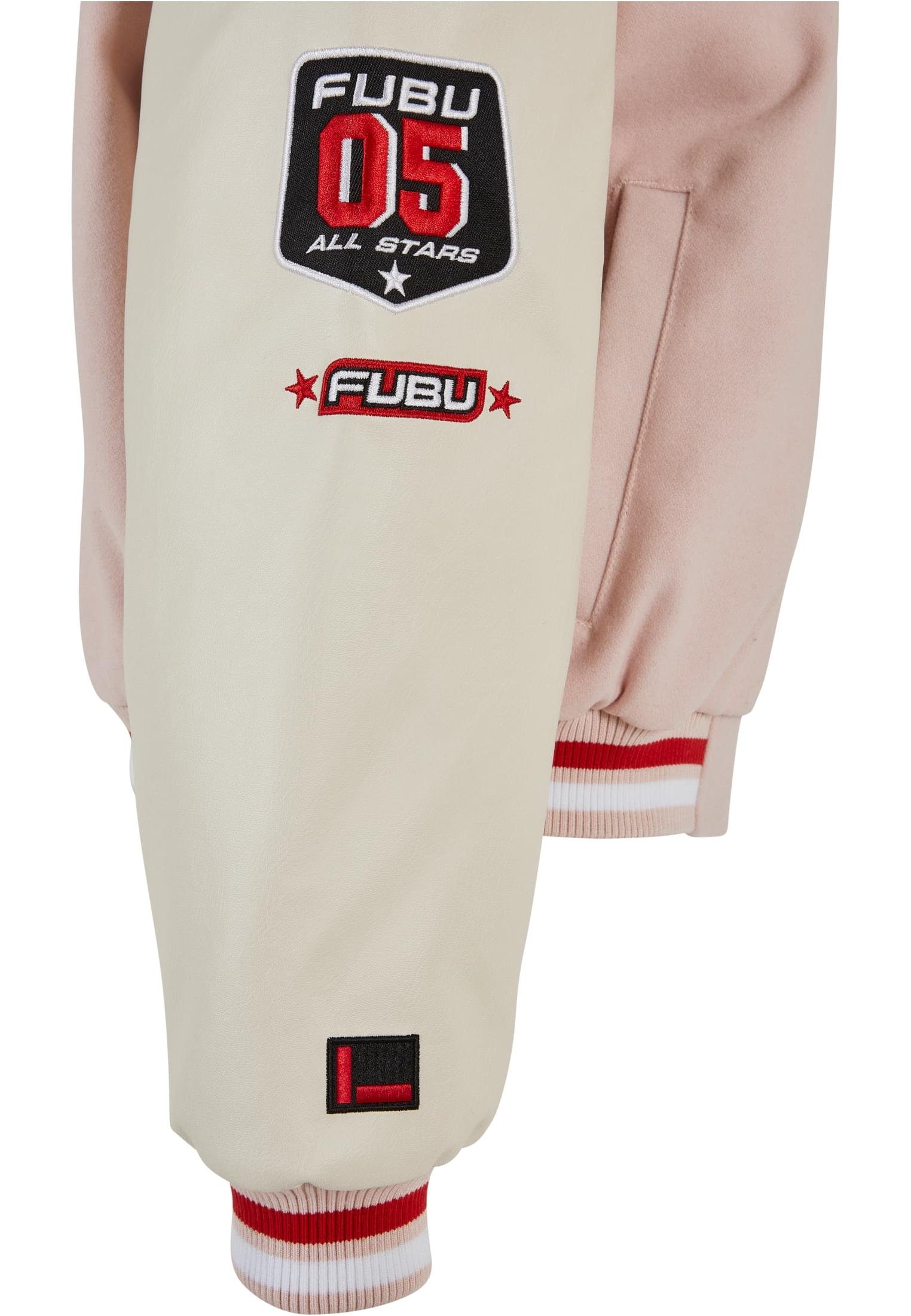 FW231-017-2 Damen Jacket Varsity (1-St) College Fubu Sommerjacke FUBU