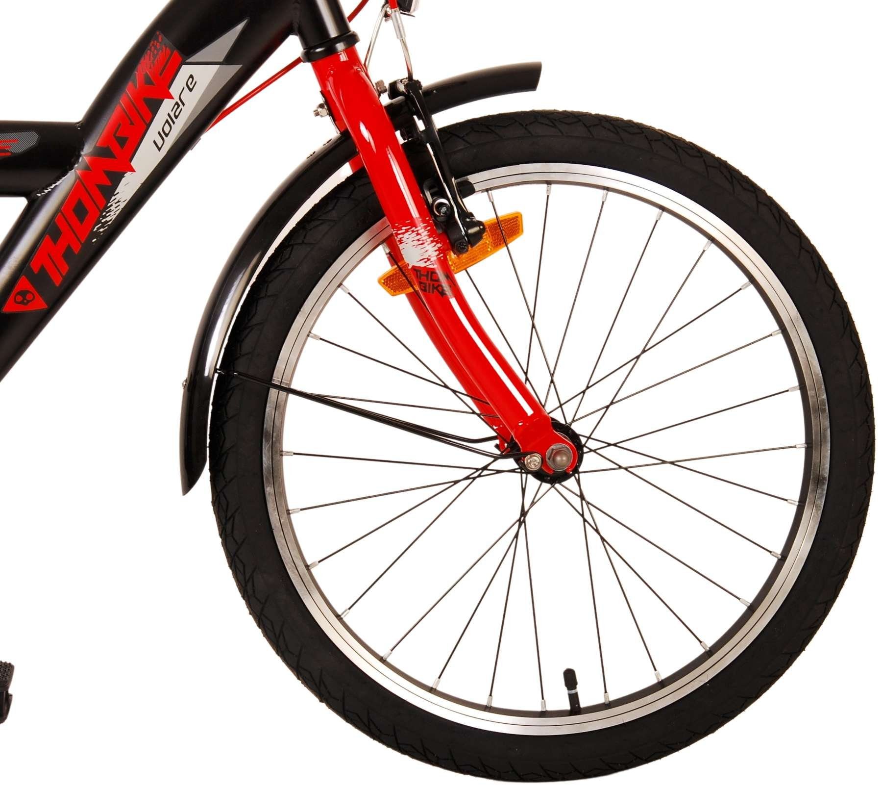 Volare Kinderfahrrad Thombike - Jungen - 20, 24 oder 26 Zoll -bis 60 kg-85% zusammengebaut, Luftbereifung, 6 - 12 Jahre, Aluminiumfelgen