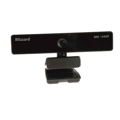 Blizzard Office Blizzard A-350Pro Webcam 2K Full HD-Webcam (2K, kein NW, USB-C und USB-A)