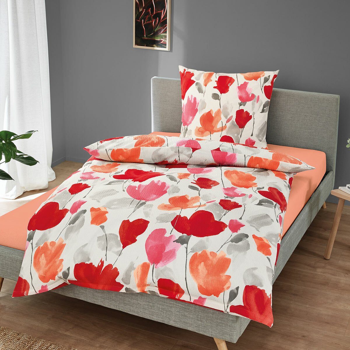 TRAUMSCHLAF Bettwäsche Siesta, Seersucker, 2 teilig, günstig online kaufen