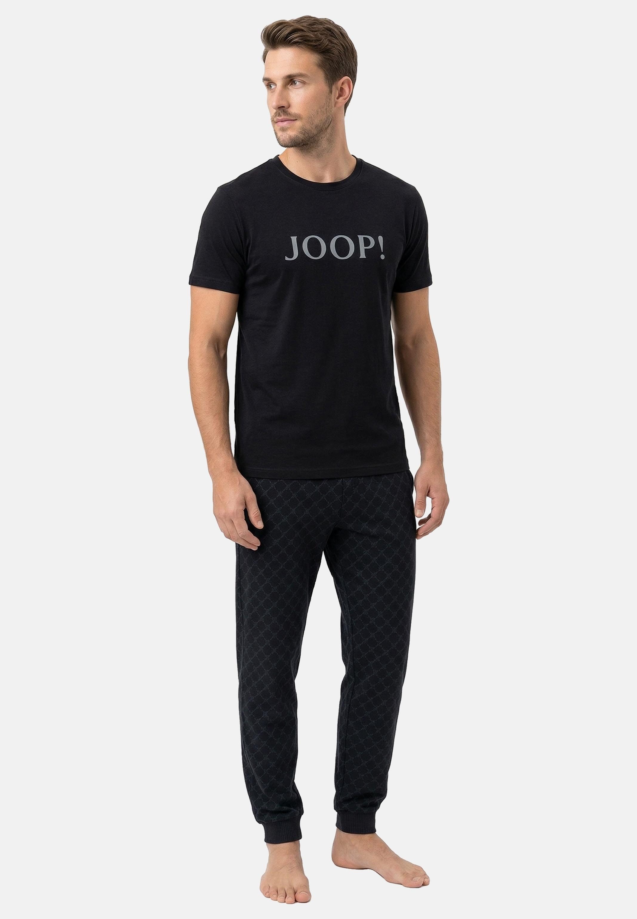JOOP! Pyjama Comfort (Set, 2 tlg) Schlafanzug - Baumwolle - Atmungsaktiv