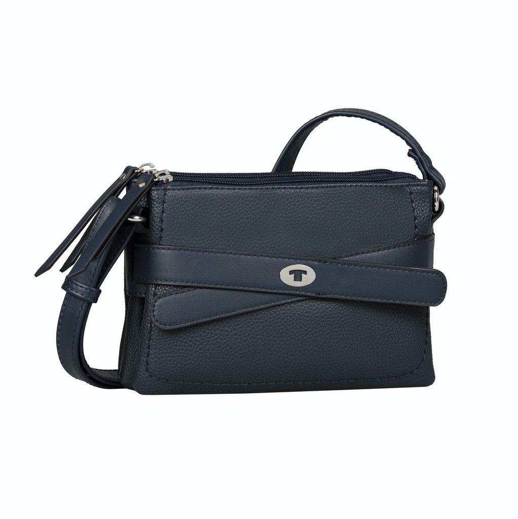 Handtasche Tom Tailor Umhängetasche Lilly, blau