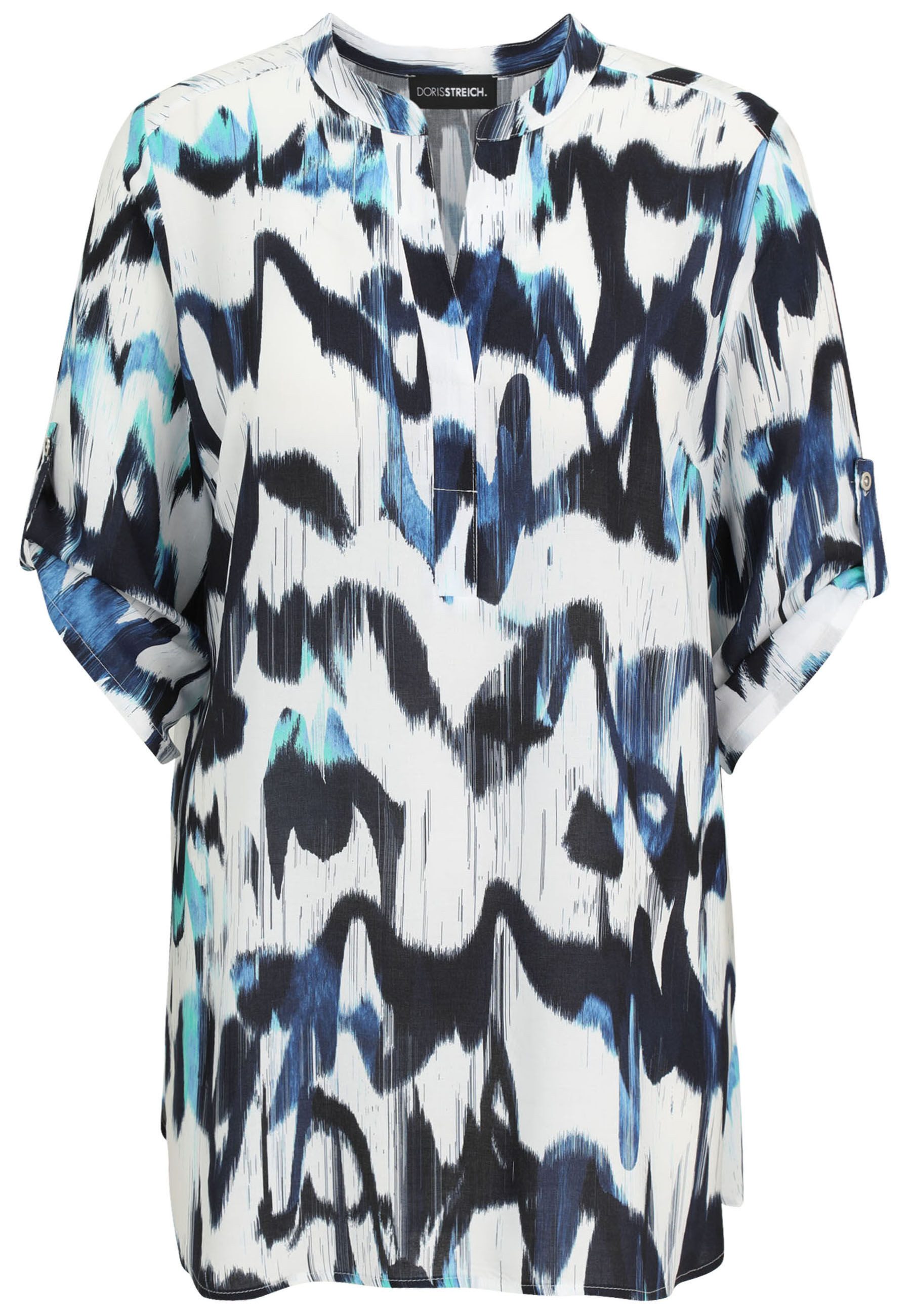 Doris Streich Klassische Bluse mit Allover-Muster