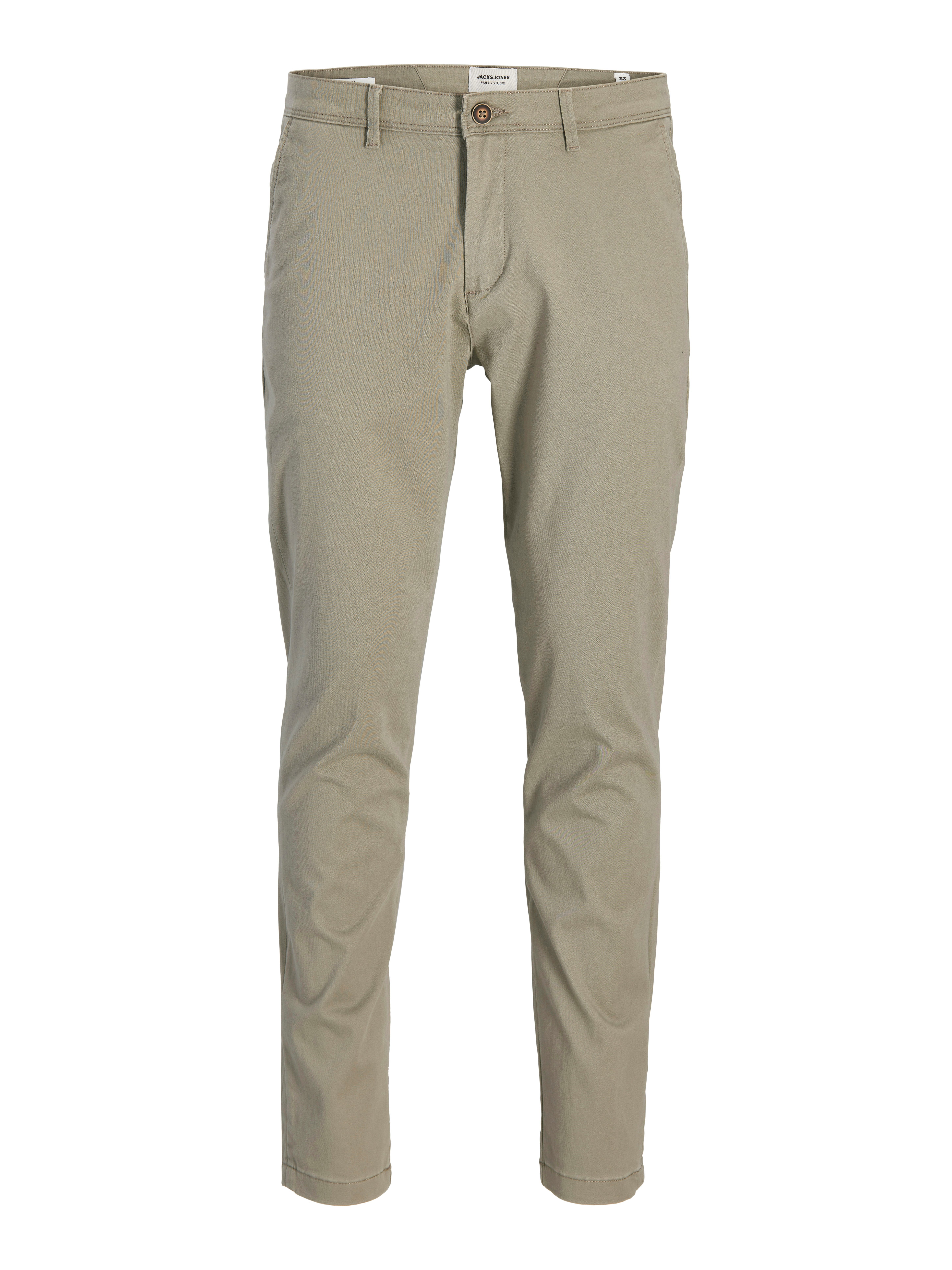 Jack & Jones Chinohose JJIMARCO mit Badge und hohem Tragekomfort unifarben, modisch, slim fit, Baumwollmischung – Bild 5 von 5
