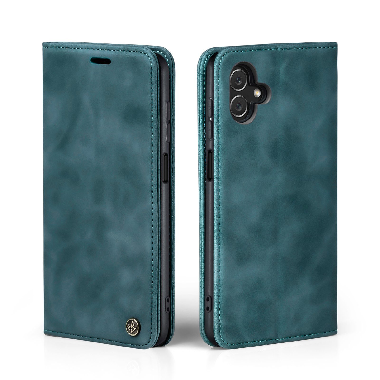 Tec-Expert Handyhülle Tasche Hülle für Samsung Galaxy A05 6.7 Zoll, 6.7, Cover Klapphülle Case mit Kartenfach Fliphülle aufstellbar
