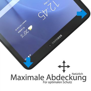 EAZY CASE Schutzfolie Schutzglas für Samsung Galaxy Tab E (9.6), 9,6 Zoll Panzerglas Displayfolie Tabletschutz Glasfolie Kratzschutz