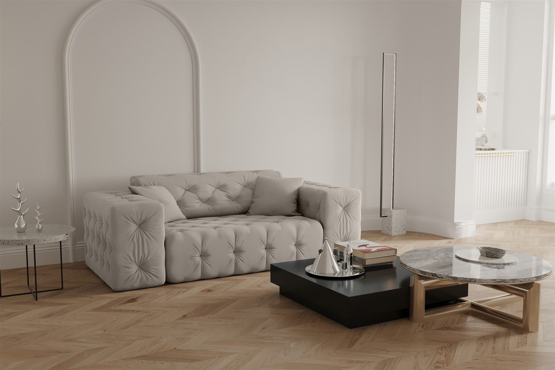 Fun Möbel Sofa Sofa Designersofa CHANTAL günstig online kaufen