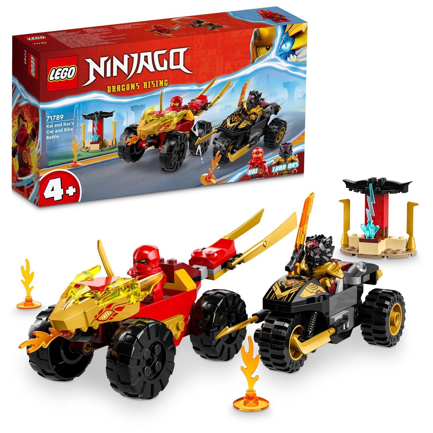 LEGO 71789 NINJAGO - Verfolgungsjagd Konstruktions-Spielset