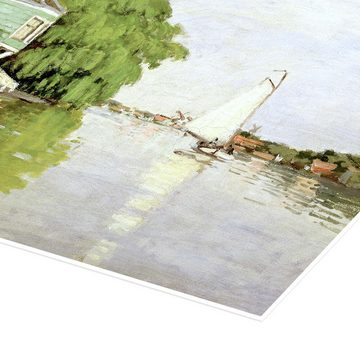 Posterlounge Poster Claude Monet, Landschaft bei Zaandam, Wohnzimmer Malerei