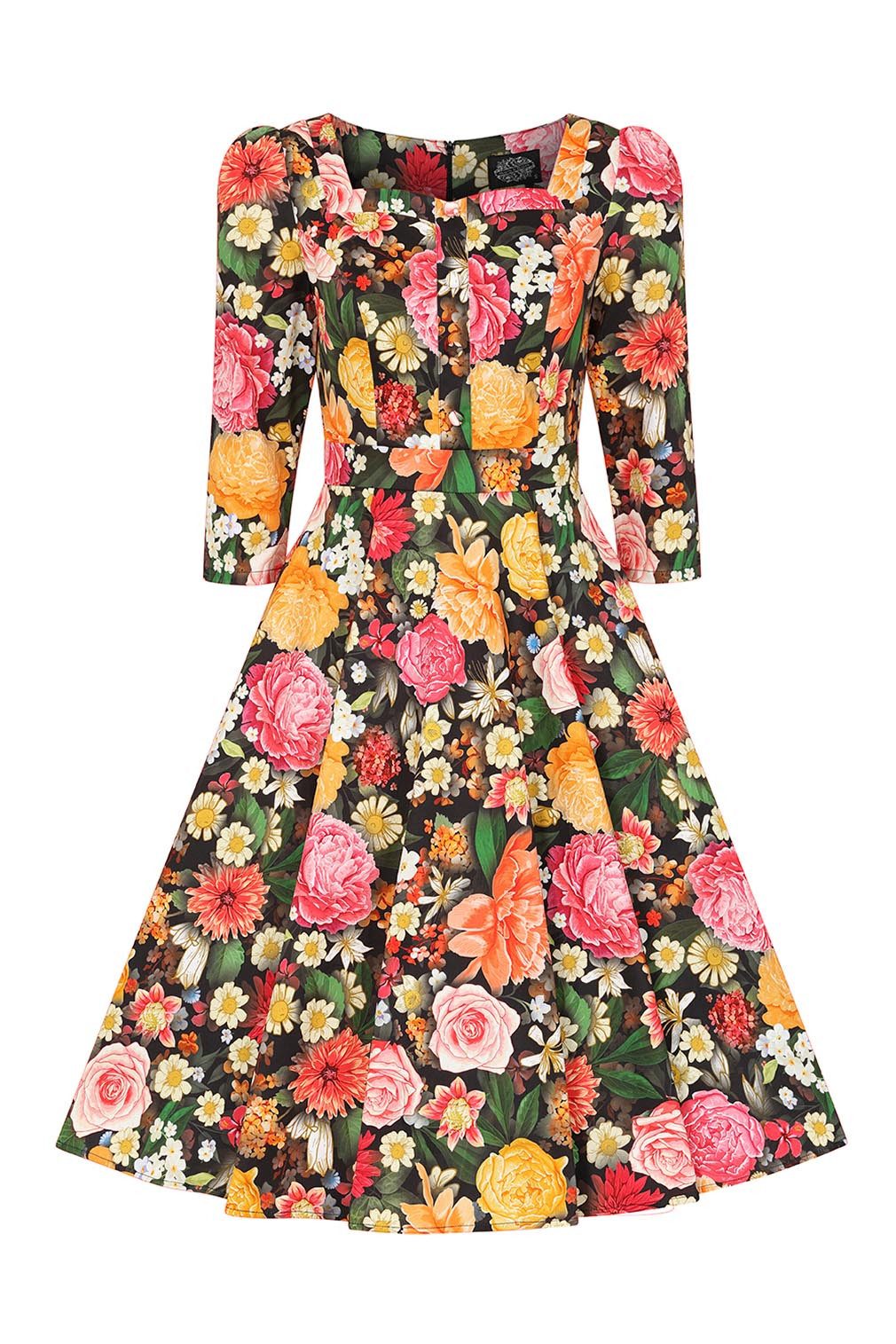A-Linien-Kleid Cassidy Floral Swing Dress