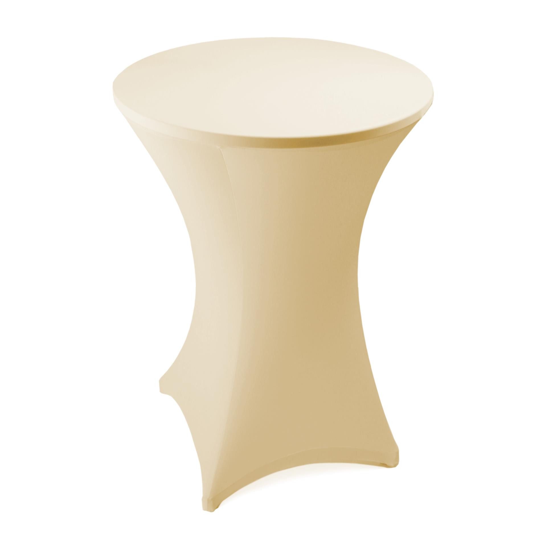 ESTEXO Stehtischhusse Stretch Stehtisch Ø 60 cm Tisch Husse Bistrotisch Bei günstig online kaufen