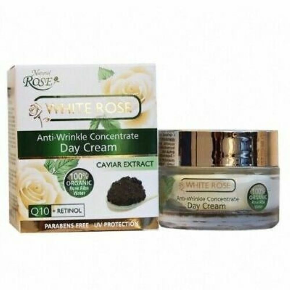 Arsy Cosmetics Anti-Aging-Creme Tagescreme Anti-Falten Weiße Rose&Schwarzer Kavier 50ml