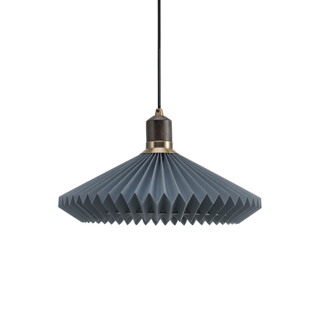 Natur24 Hängeleuchte Pendellampe Berlin 40cm Ocean Blue