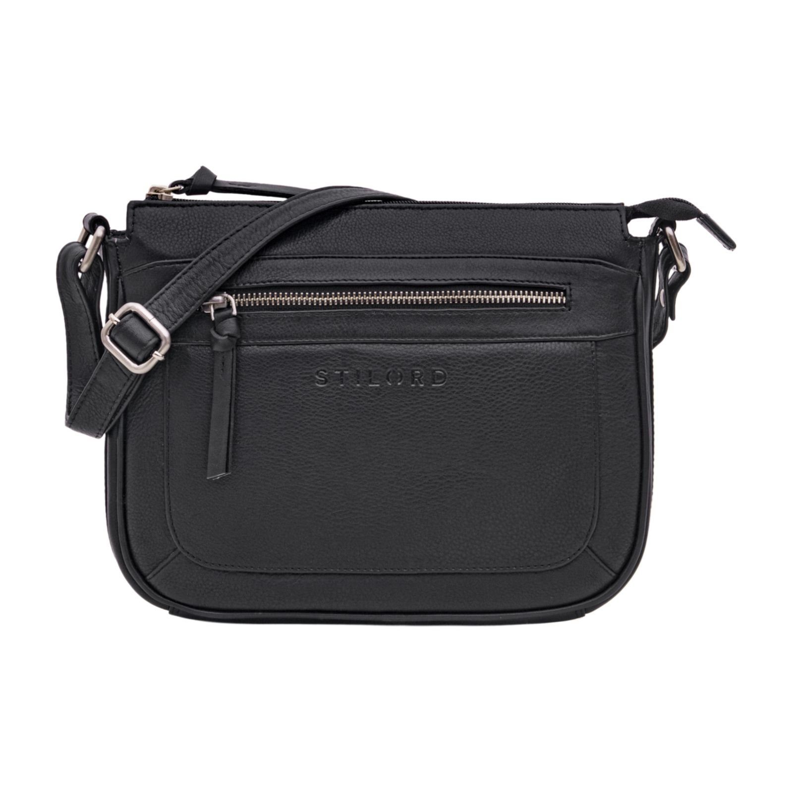 STILORD Handtasche "Ylva" Kleine Echtleder Handtasche Damen