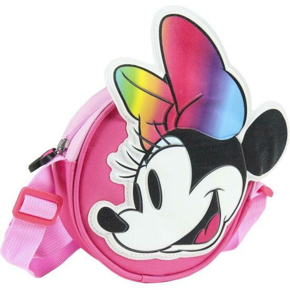 Vadobag Mickey & Minnie Mouse Umhängetasche Für Frauen – Multicolor, 100% Polyester, Offiziell Lizenziert