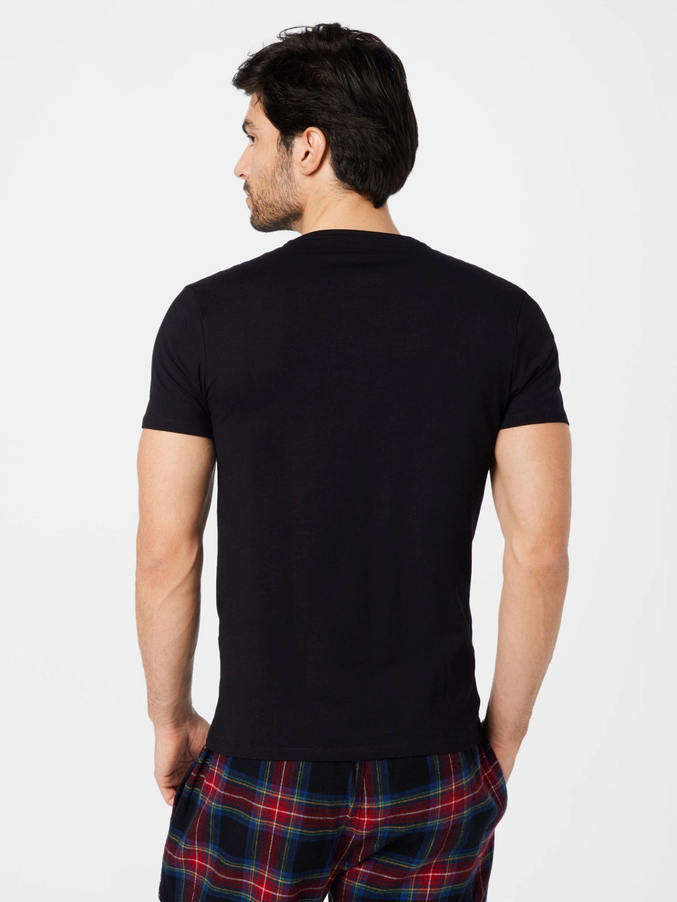 SELECTED HOMME T-Shirt (16076191) (3-tlg) Black