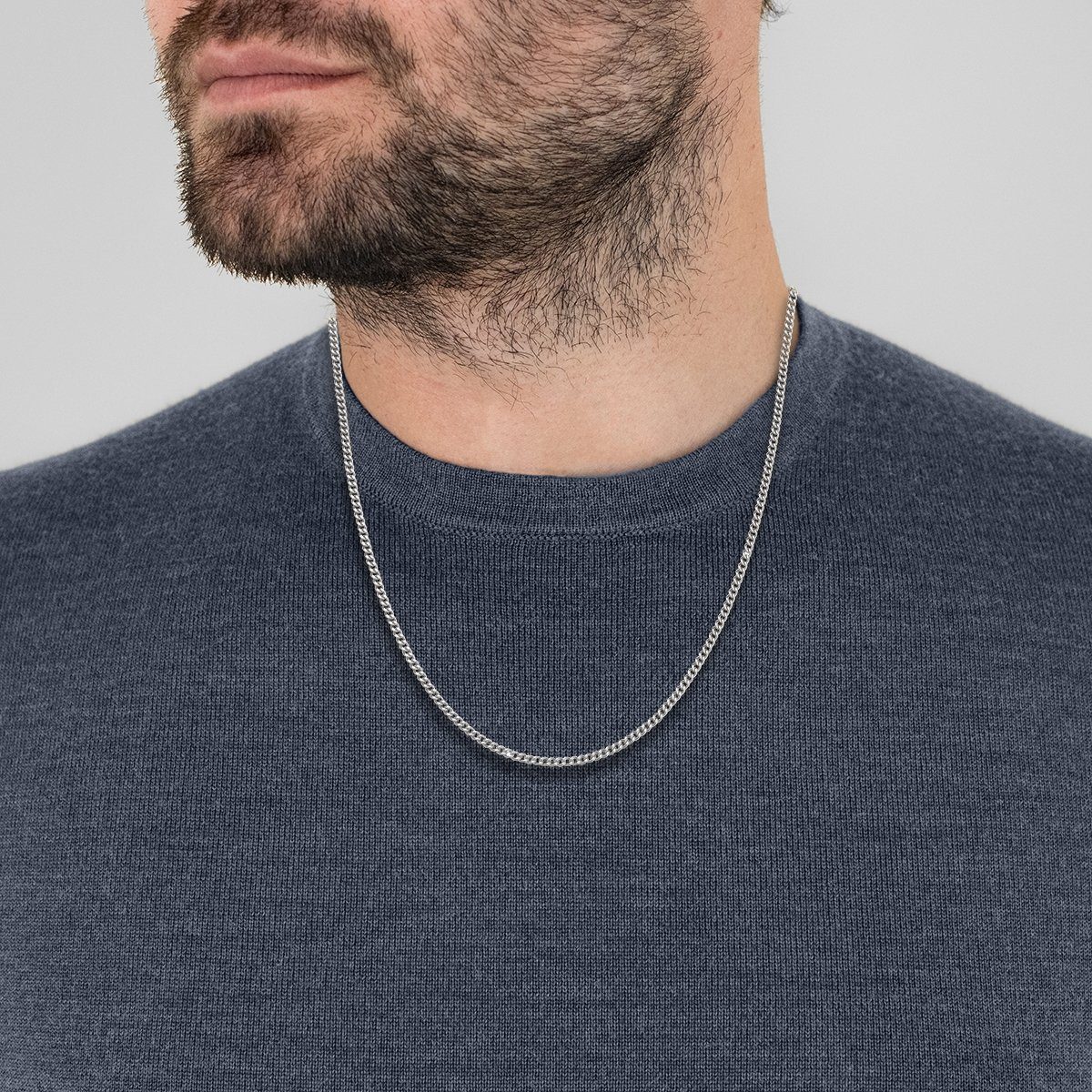 True Rebels Edelstahlkette silber, aus Edelstahl günstig online kaufen