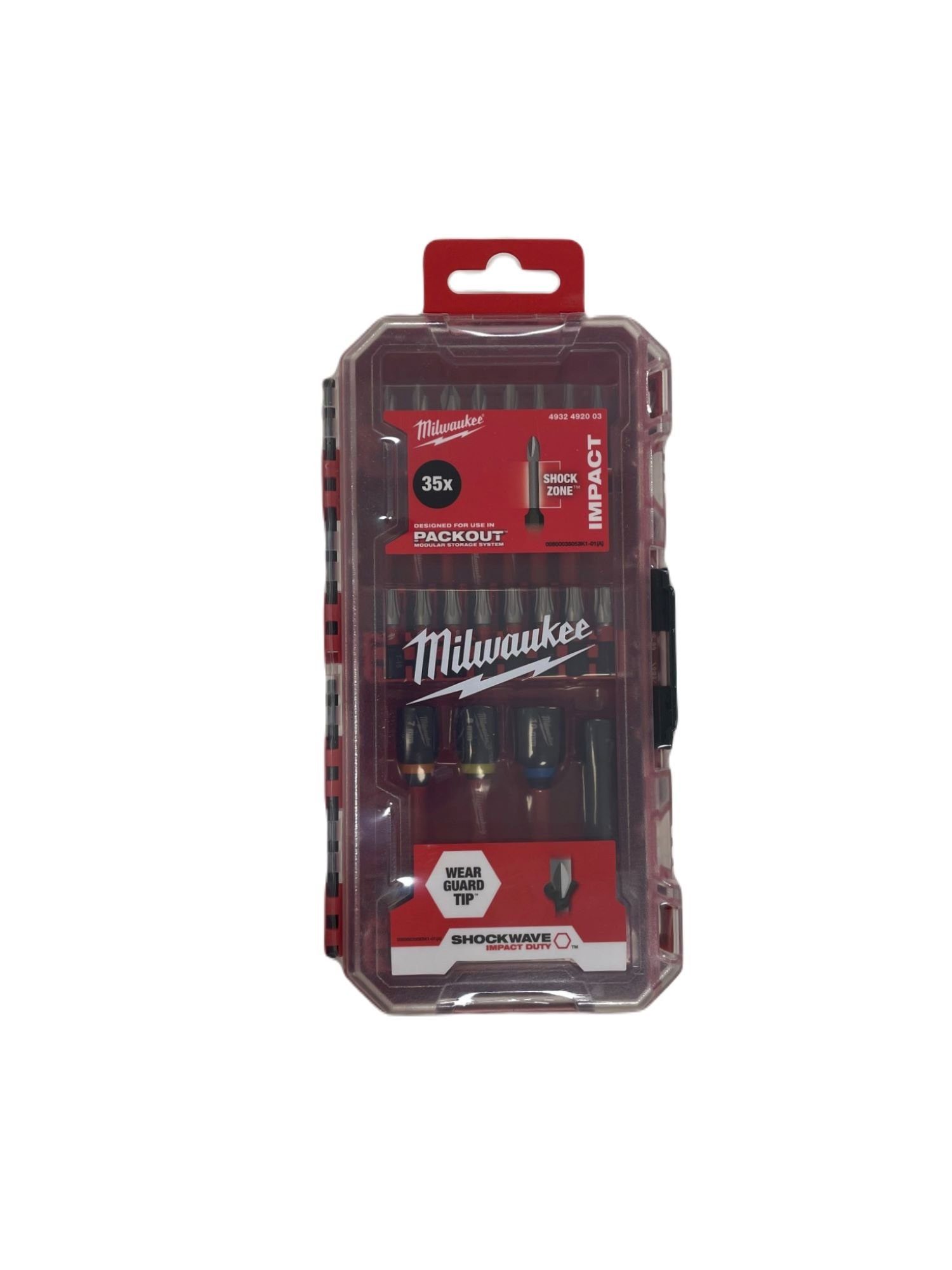 Milwaukee Bit-Set Milwaukee Shockwave Bitset 35 tlg., Set, 35-St., -