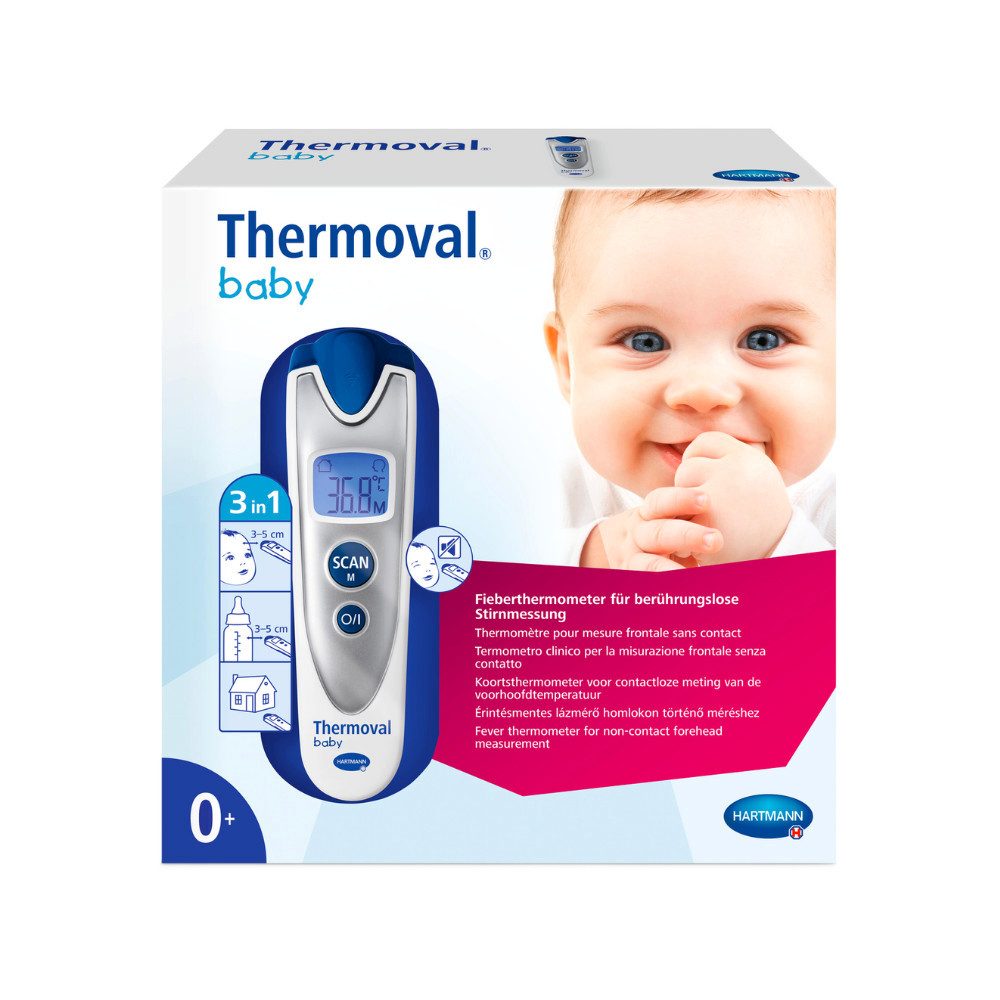 Fieberthermometer 4x Hartmann Veroval® baby, Infrarot-Thermometer, Packung