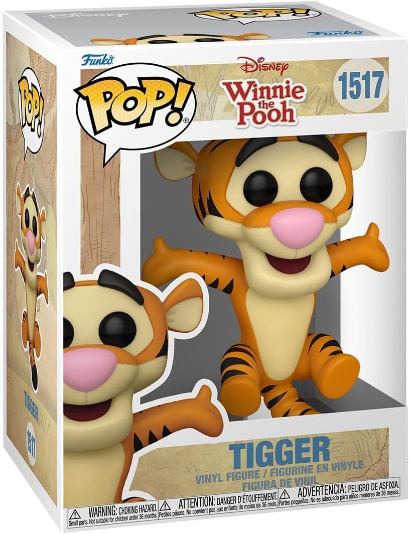 Funko Actionfigur Winnie the Pooh POP! Disney Vinyl Figur Tigger 9 cm, (1-tlg), detailreiche Figur aus Vinyl