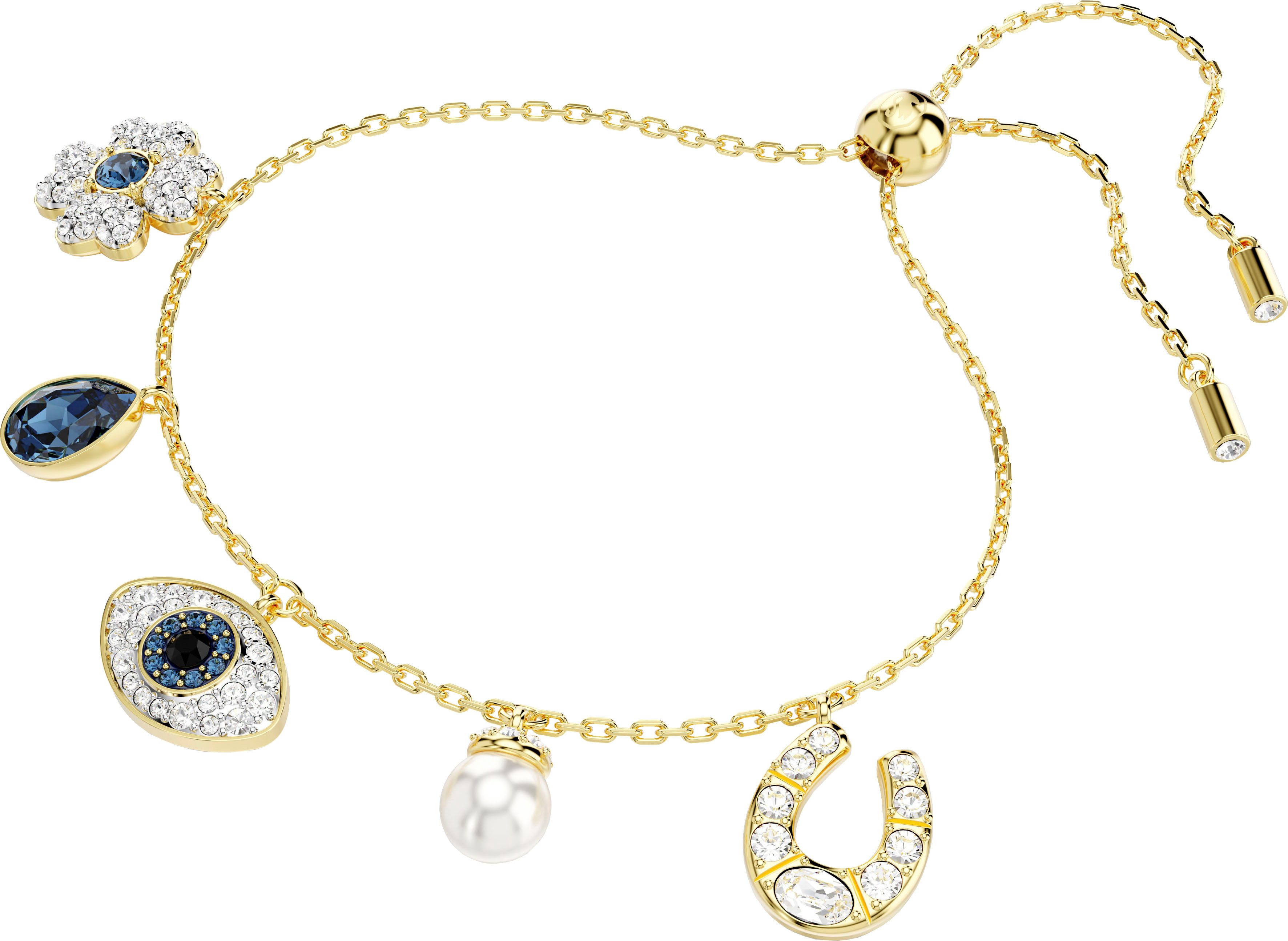 Swarovski Armband Armkette Symbolica Glücksklee Magisches Auge Hufeisen, mi günstig online kaufen
