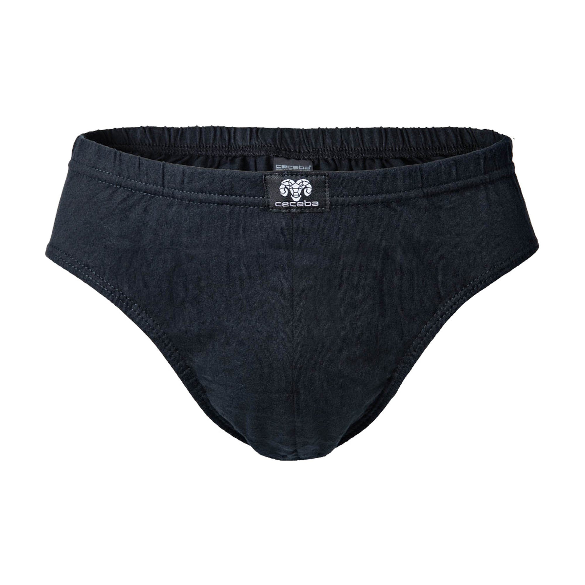 CECEBA Slip Herren Slip 3er Pack Baumwolle Sport Slip 3er Pack (Packung, 3er Pack)