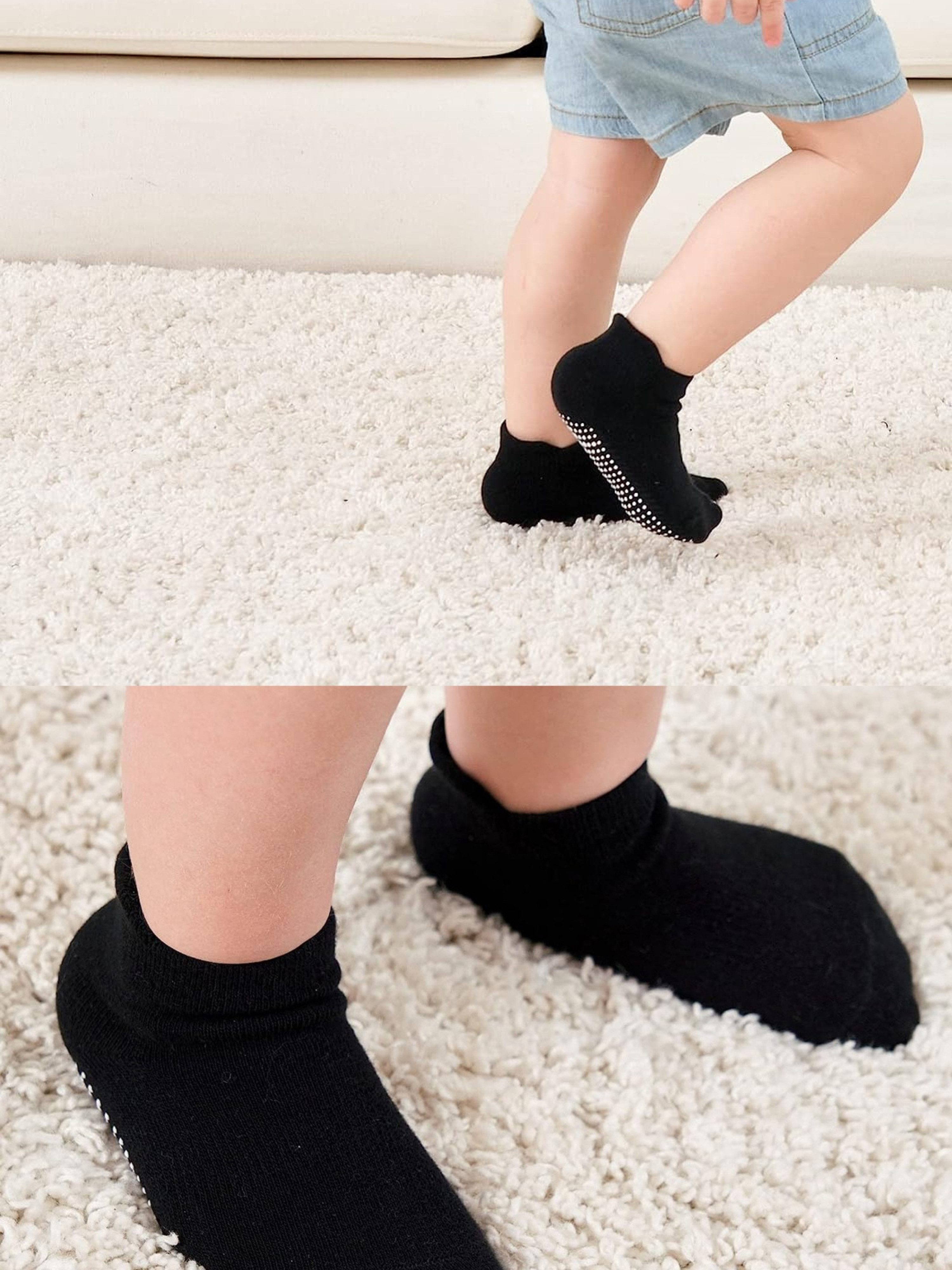 bistyle Sneakersocken (6er Pack) ABS für Babys Jungen Mädchen Babysocken Kurzsocken (Set, 6-Paar, 6er-Pack) Anti-Rutsch Bio-Baumwolle GOTS zertifiziert 0-6 Monate bis 2-3 Jahre