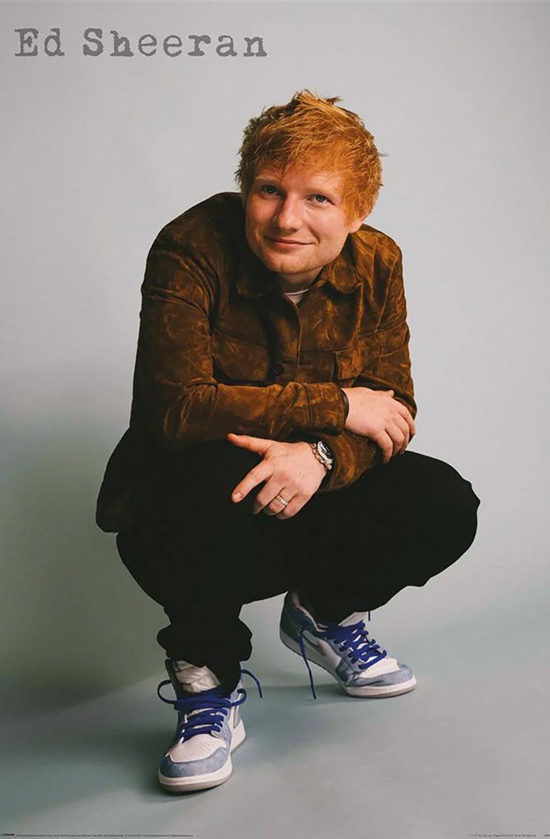 PYRAMID Poster Ed Sheeran Poster Crouch günstig online kaufen