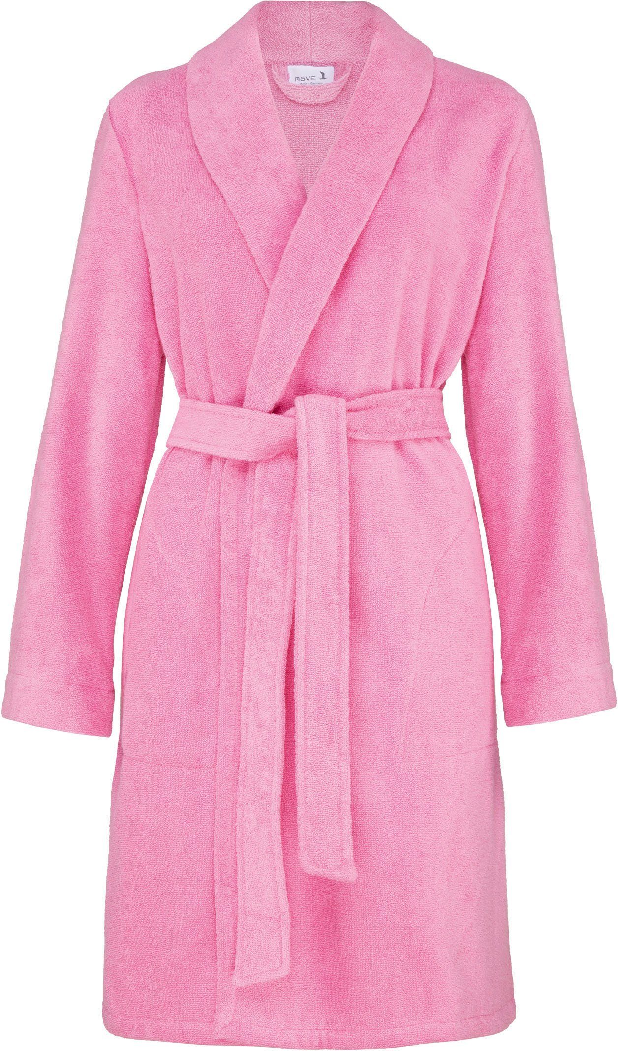 Möve Damenbademantel ideal für Sauna & Spa, Hotelbademantel, Morgenmantel, günstig online kaufen