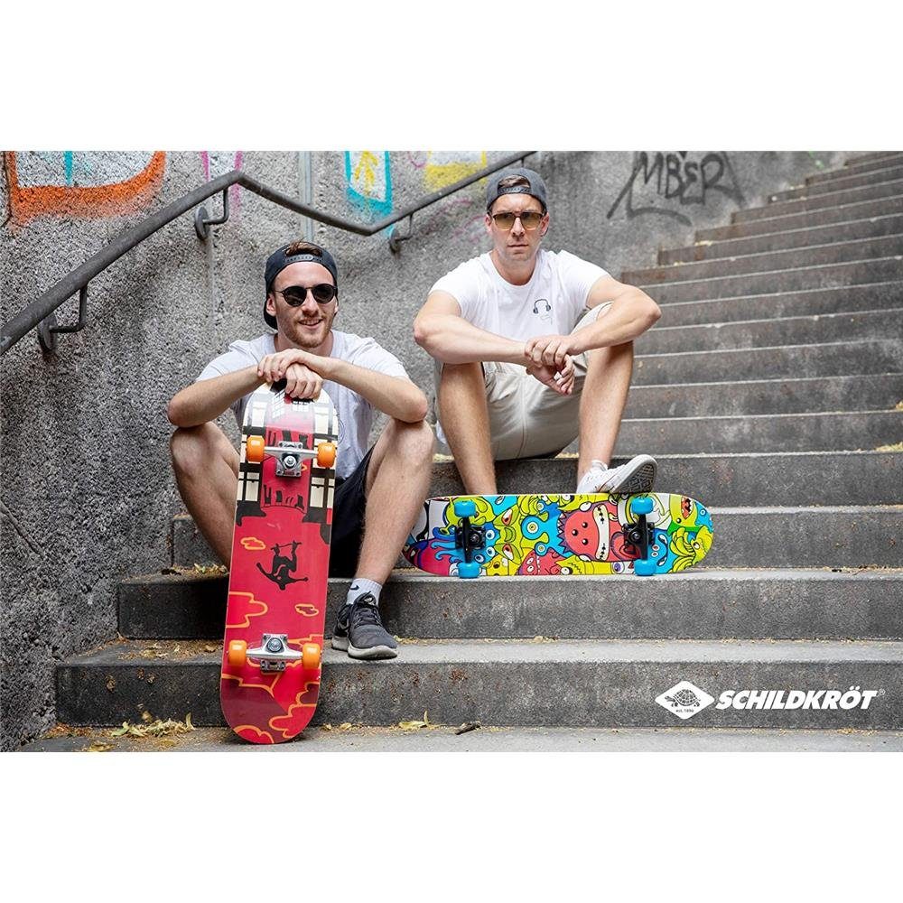 Schildkröt Skateboard Skateboard Kicker 31" Red Parkour