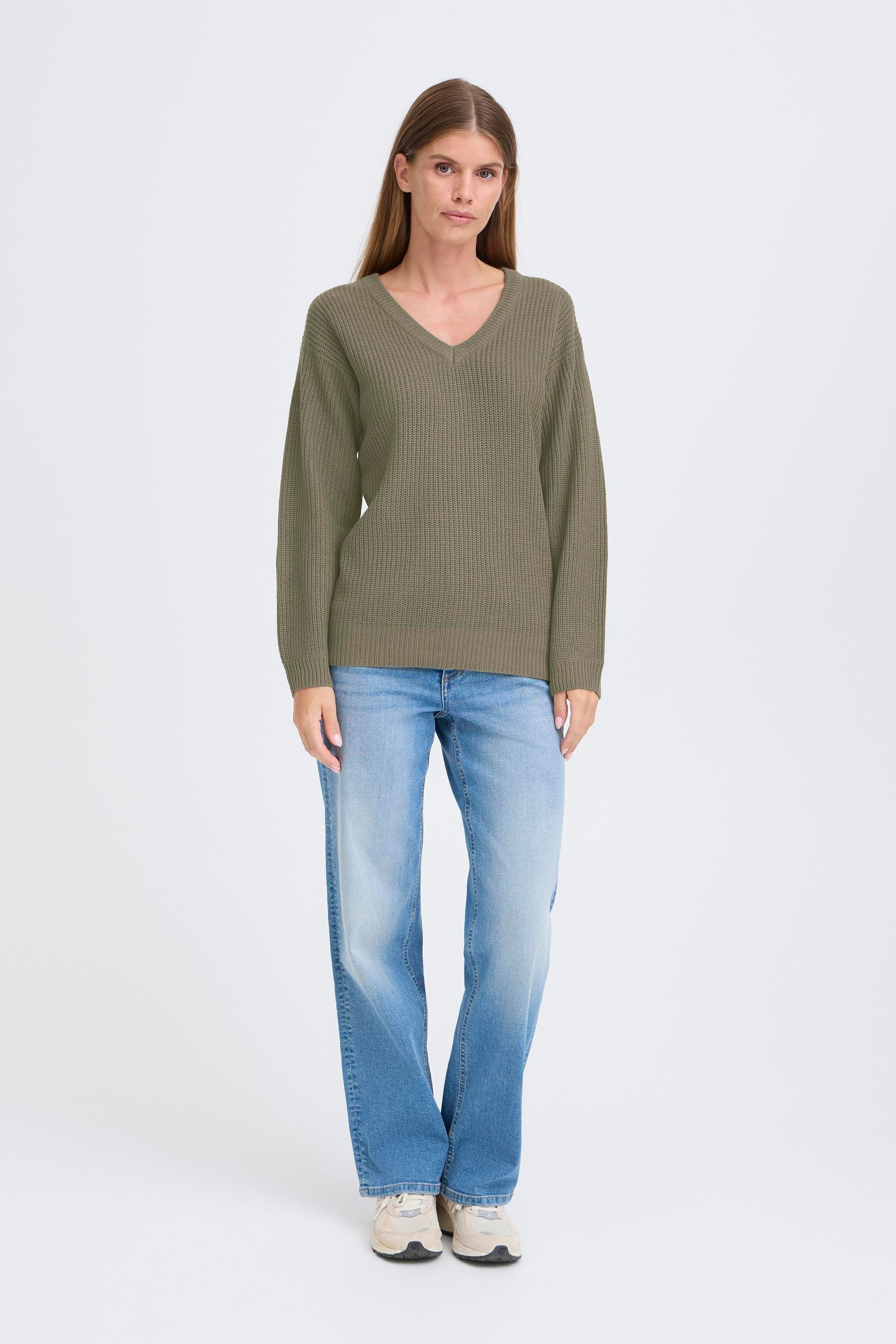 OXMO Strickpullover OXSandie Modischer Strickpullover