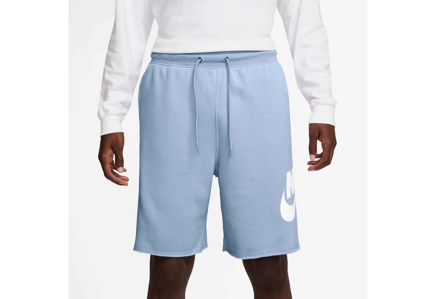 Nike Sportswear Shorts M NK CLUB ALUMNI FT SHORT mit Gesäßtasche, atmungsaktives Material, aus French Terry