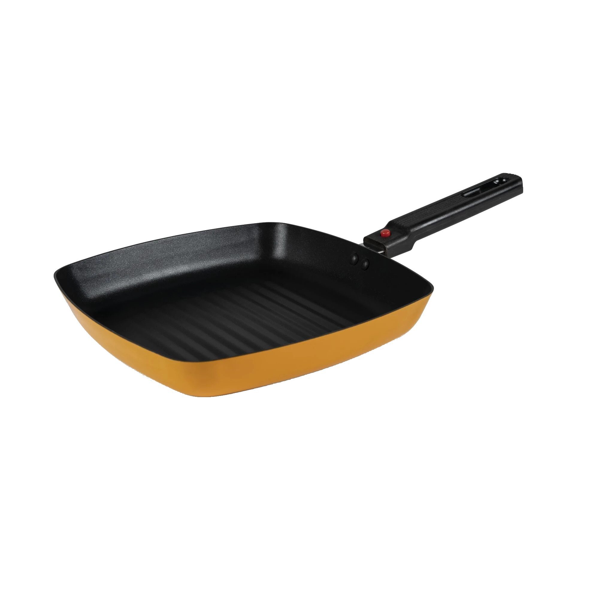 Kampa Dometic Bratpfanne Square Frying Pan, Edelstahl, abnehmbarer Griff